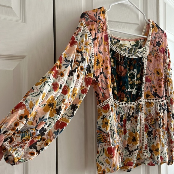 Maeve by Anthropologie Nikki Floral Blouse - Picture 3 of 5